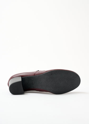 Derbies trotteurs zippés largeur confort Bordeaux