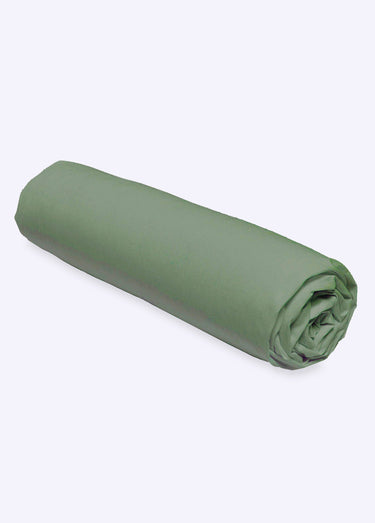 Drap housse pur coton qualité supérieure Sauge