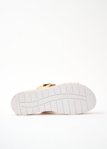 Mule pailletée largeur confort Rose
