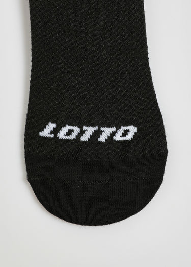 Socquettes de sport avec logo Noir