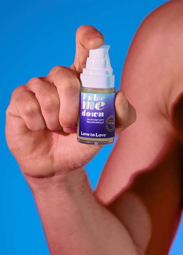 Gel stimulant pénis, Pulse me down Bleu
