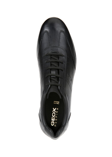 Derbys cuir tendance, semelle antidérapante Noir
