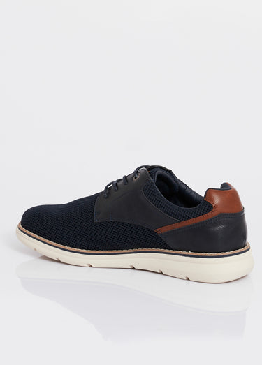 Derbies multimatières à lacets Marine