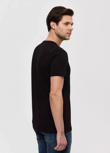 T-shirt à manches courtes, thème polo Noir
