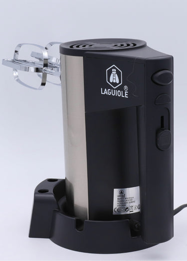 Batteur 5 vitesses, en inox + fouets Noir/Gris