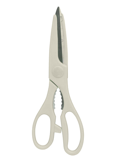 Bloc 4 couteaux + ciseaux, inox / bambou Creme