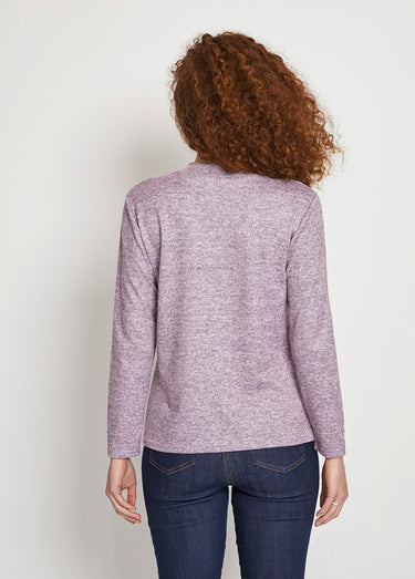 Sous-pull chaud court col montant Uni Parme