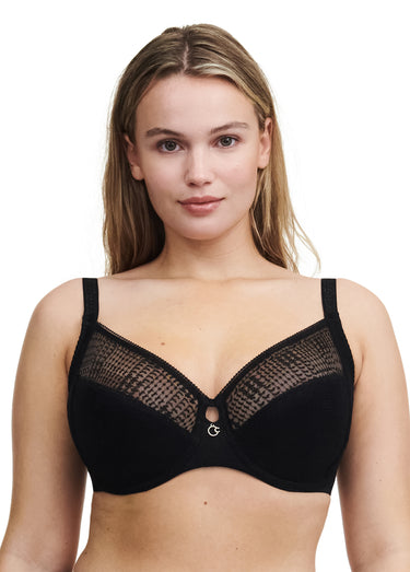 Soutien-gorge armatures emboitant, INTRIGUE Noir