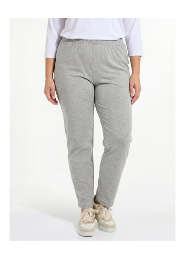 Legging coton stretch taille élastiquée Chine Gris