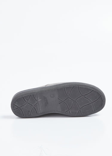 Chaussons mules compensées mixtes largeur confort Gris