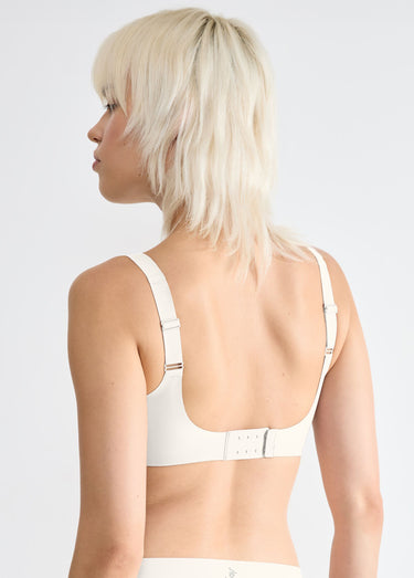 Soutien gorge invisible microfibre Blanc