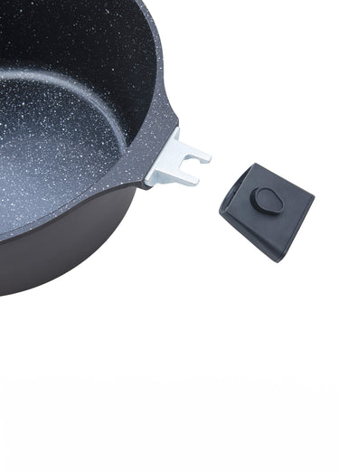 Batterie 8 pièces céramique tous feux antiadhésive Alizée MiniMax Noir