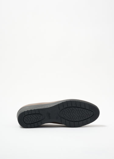 Mocassins largeur confort élastiqués compensés Marron/Bronze