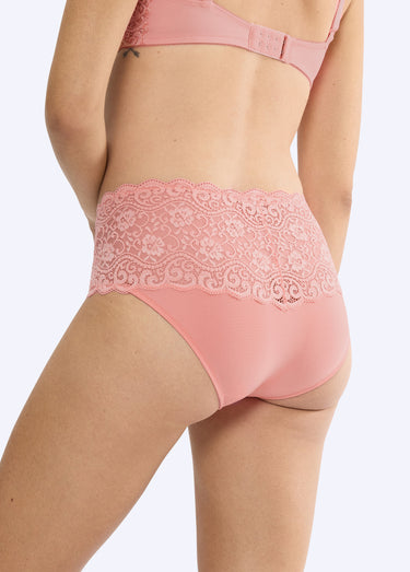 Culotte maxi dentelle extensible, Amourette Rose