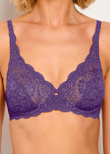 Soutien-gorge avec armatures, Amourette Violet