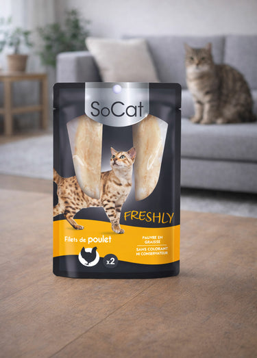 Gourde friandise liquide chat maxi pack Poulet