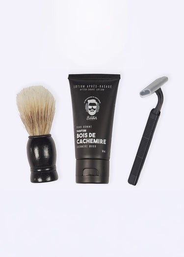 Coffret entretien barbe 3 pièces Noir
