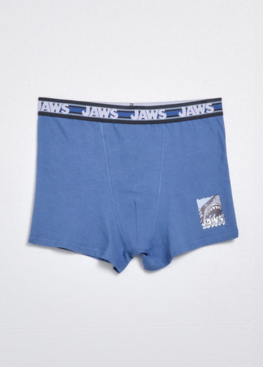 Boxer licence Jaws - Les Dents de la Mer Bleu Fonce