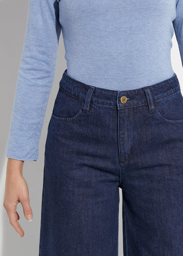 Jean large taille haute, spécial GRANDE Brut