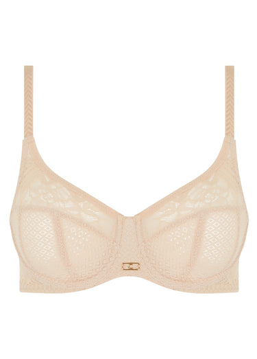 Soutien-gorge enveloppant dentelle, ORIGINS Beige