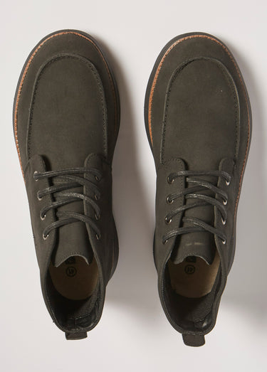 Chaussures montantes style Desert boots Noir