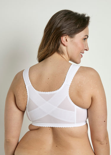 Soutien-gorge sans armatures grand maintien Blanc