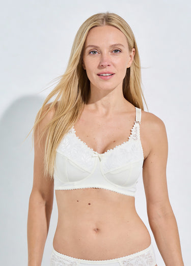 Soutien-gorge sans armatures post opératoire Ivoire