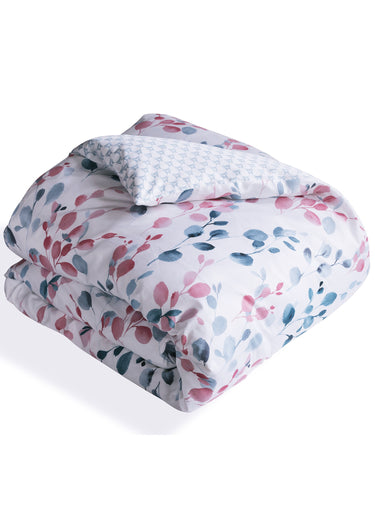 Housse de couette satin de coton SOFIA Blanc