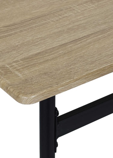 Table mange debout style industriel LOKA Marron/Noir