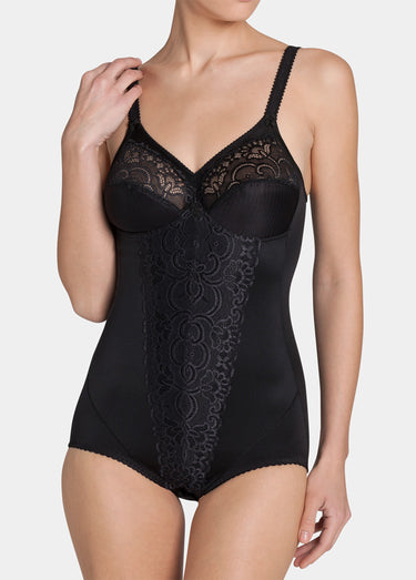 Body dentelle sans armatures Noir