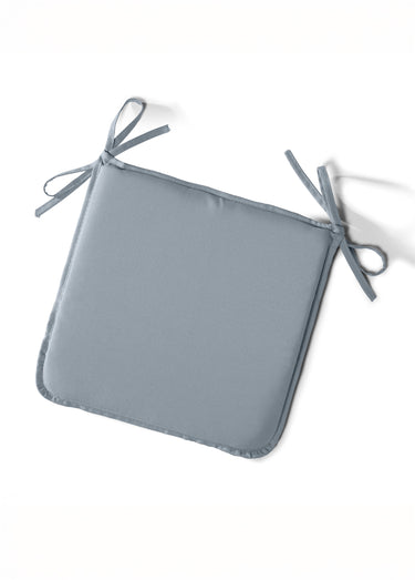 Galette de chaise unie Acier