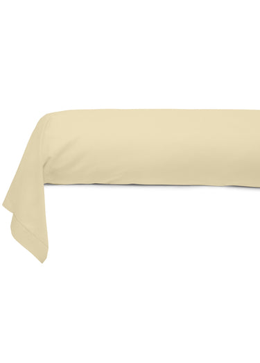 Taie pur coton uni RELAX Beige Naturel