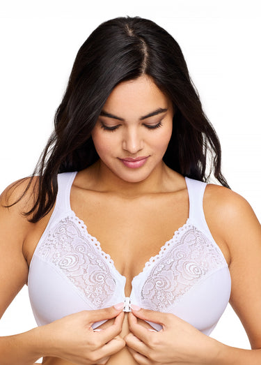 Soutien-gorge WonderWire ouverture devant Blanc