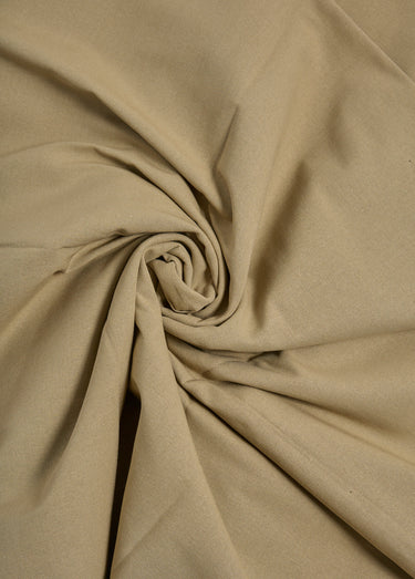 Coupon de tissu en coton épais, Mousson Kaki
