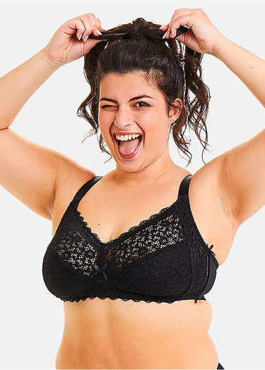Soutien-gorge confortable sans armatures Noir