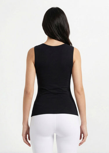 Maillot de corps sans manches - lot de 2 Noir Lot2