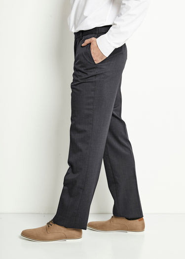 Pantalon ceinture ajustable invisible polylaine Anthracite