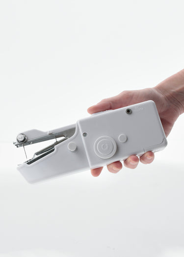 Mini machine à coudre portative Blanc