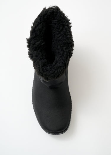 Boots imperméables grande largeur Noir