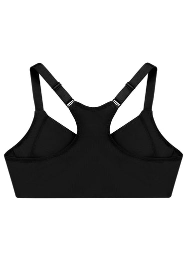 Soutien-gorge WonderWire Grandes Tailles Effet Amincissant, à Armatures et Fermeture Frontale n°1247 Noir