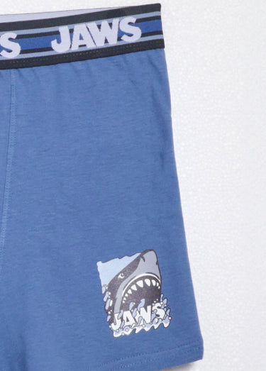 Boxer licence Jaws - Les Dents de la Mer Bleu Fonce