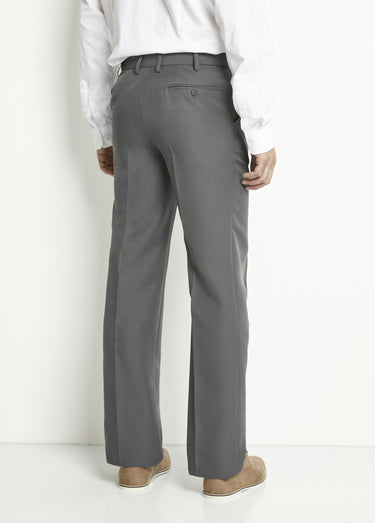 Pantalon ceinture ajustable invisible polyester Gris