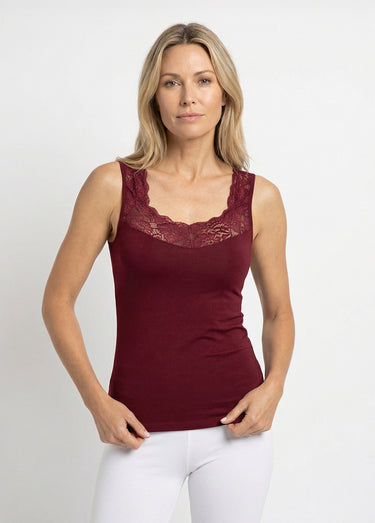 Maillot de corps sans manches - lot de 2 Carmin Lot2