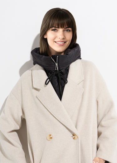 Capuche cagoule déperlante et zippée Noir