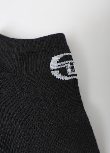 Lot de 3 Chaussettes basses avec logo Noir