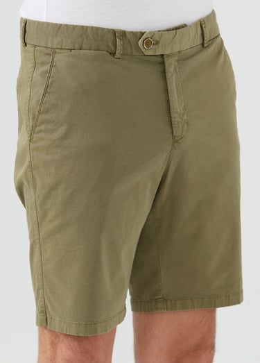 Bermuda chino en toile poches italiennes Kaki
