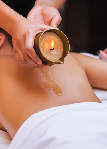 Bougie de massage Fleur de cerisier Rose