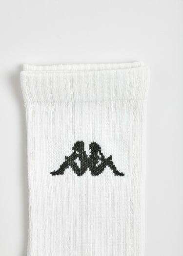 Chaussettes en coton recyclé, clair Blanc