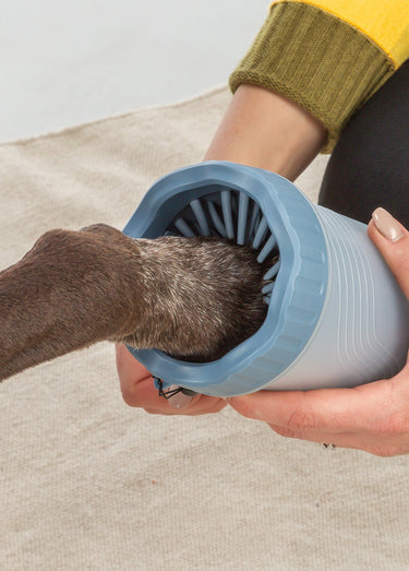 Nettoyeur pour pattes pour animaux Gris/Bleu