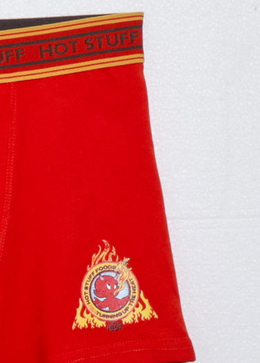 Boxer homme avec licence Hot Stuff Rouge